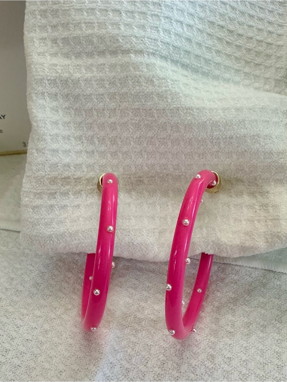 Hoo Hoops Hot Pink 2” Hoop Earrings – Hypoallergenic